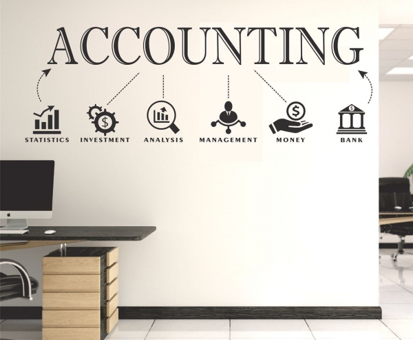 تابلو دکوری  ACCOUNTING موضوع حسابداری و مالی ،کد 944