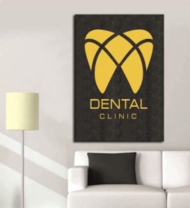 دکوری برای دندانپزشکی دنتال کلینیک DENTAL CLINIC ، کد 1091