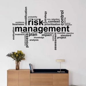 برچسب دیواری موضوع مدیریت سازمانی management ،کد 1027