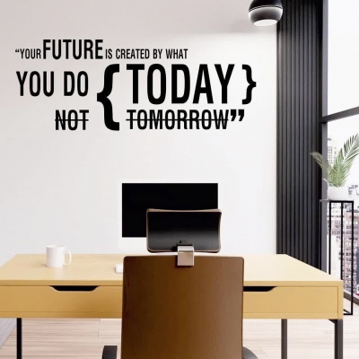 تابلو جمله انگلیسی your future ،کد 1080